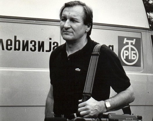 Čedo Filipović, polazak na snimanje iz Aberdareve, 1988.